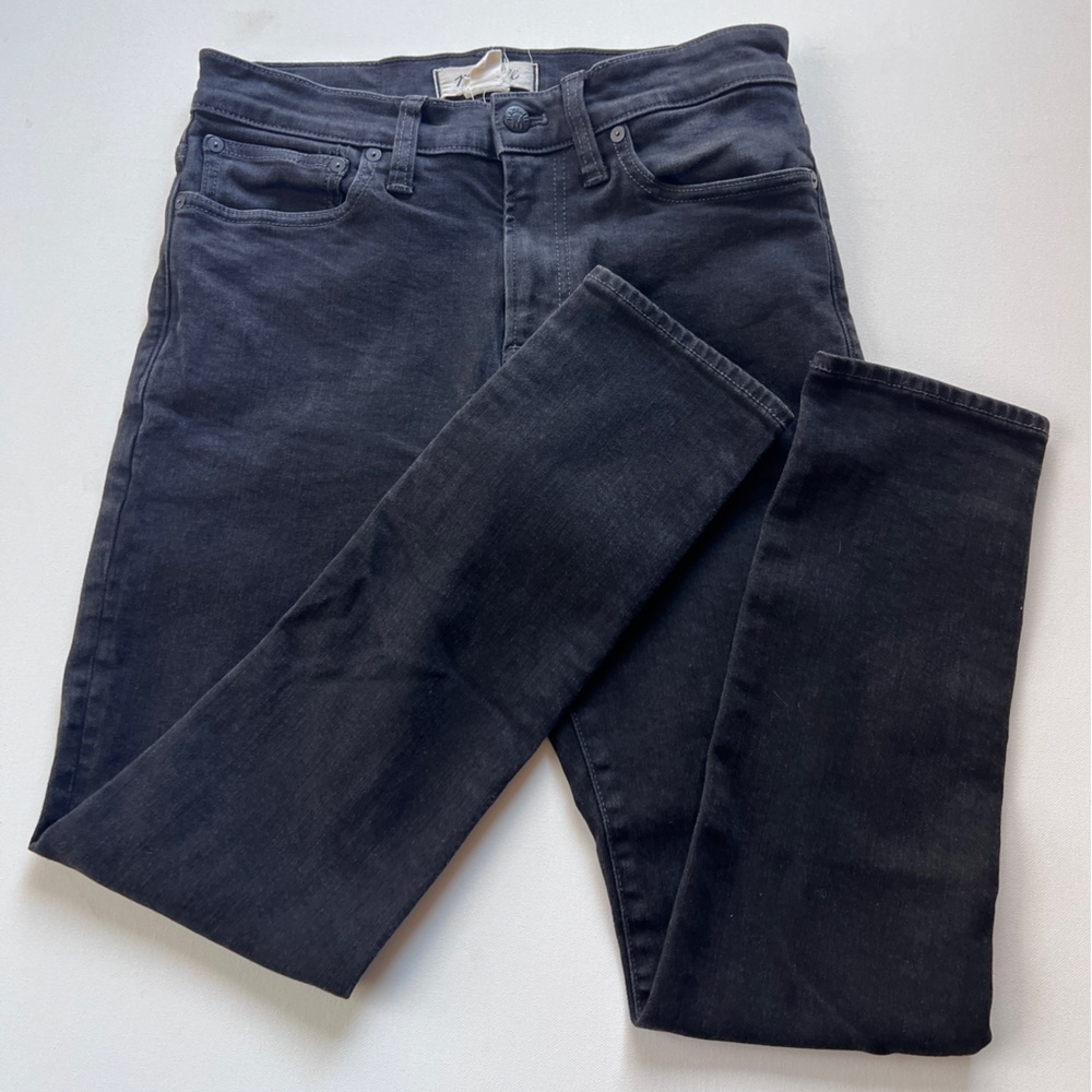 MADEWELL Men’s Skinny Jeans in black 30x30